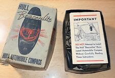 Nos Nib Hull Beaconlite Illuminated Automobile Compass Gm Accessory 1937-48