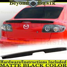 2004 2005 2006 2007 2008 2009 Mazda 3 Factory Style Lip Spoiler Wing Matte Black