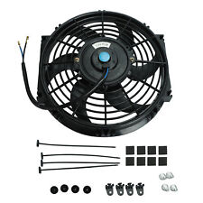 10 Inch Universal Slim Fan Push Pull Electric Radiator Cooling 12v 80w 2400 Rpm