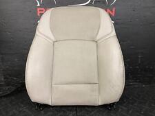 14-17 Bmw 535igt Front Driver Comfort Seat Upper Back Cushion Leather Ivory