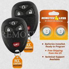2 For 2007 2008 2009 2010 2011 2012 2013 Gmc Sierra 1500 2500 Remote Car Key Fob