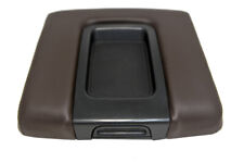 Fits 2014-2020 Chevy Silverado Bench Vinyl Leather Console Armrest Cover Cocoa