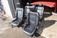 2020-2024 Jeep Gladiator Jt Rubicon Oem Leather Seats Set Complete Black Red