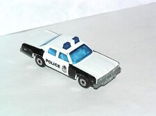Vintage Matchbox Superfast 10 Plymouth Gran Fury Police Pink Light Special
