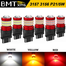 3157 3156 Led Red Brake Strobe White Reverse Backup Amber Turn Signal Lights