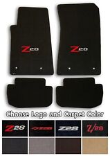 Chevrolet Camaro Z28 4pc Classic Loop Carpet Floor Mats - Choose Color Logo
