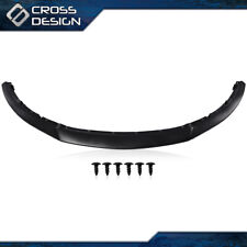 Front Bumper Lip Chin Spoiler Body Kit Fit For 2013-2014 Ford Mustang-black Abs