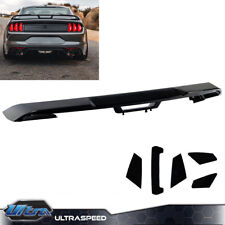 Rear Trunk Spoiler Wing Glossy Black Fit For 2015-20 Ford Mustang S550 Gt Style