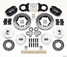 1965-1970 Ford Mustangwilwood Dynapro Front Big Brake Kit12.19 Drilled Rotors