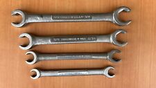 Vintage Craftsman 4 Pc Sae Flare Nut Wrench Set Series -v- Made In Usa