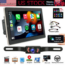 2 Din 10 Android 13 Rotatable Car Stereo Radio Touch Screen Gps Wifi 32gb Navi