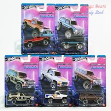 Hot Wheels 2024 Tubular Trucks Set Of 5 Cars Chevy Blazer 4x4 1988 Jeep Wagoneer