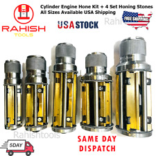 Cylinder Engine Hone Kit 4 Set Honing Stones All Sizes Available Rahishtools