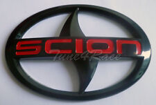 For Scion Large Black Red Logo Emblem Badge Sticker Decal Tc Xa Front Grille