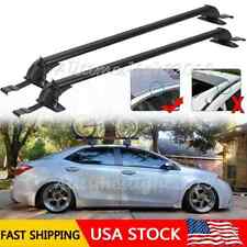 For Toyota Corolla 2010-2020 Top Roof Rack Cross Bar Cargo Luggage Carrier Lock