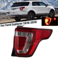 Right Passenger Tail Light Assembly For 2016-2019 Ford Explorer Rear Lamp Brake