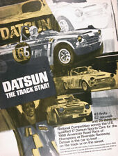 1969 Datsun 1600 2000 Genuine Lot Of 2 Original Vintage Ads Free Shipping