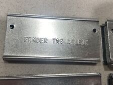 Fender Tag Delete Mopar Cuda Charger Gtx Roadrunner Hemi Dart 69 70 71 Dash