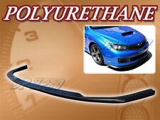 For 08-10 Subaru Impreza Wrx Sti Type Sport Pu Front Bumper Lip Urethane