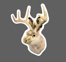 Jackalope Sticker Rabbit Deer Waterproof - Buy Any 4 For 1.75 Each Storewide