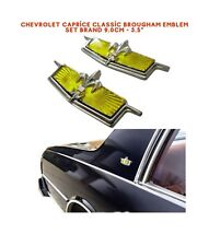 For Chevrolet Caprce Classc Brougham Emblem Set Brand New 9.0cm - 3.5