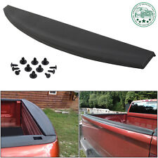 For Dodge Ram 2009-2019 Tailgate Spoiler Top Protector Cover Molding Black
