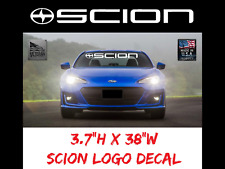 Scion Windshield Logo Banner Decal 38 Sticker Race Xb Tc Iq Xd Sport Turbo 345