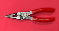 Snap On Tools New Red 7 Ln46acf Talon Soft Grip Slip Joint Pliers Red New