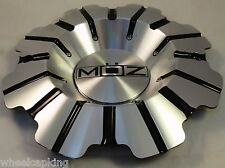 Moz Wheels Chrome Metal Custom Wheel Center Cap J933-2410 New