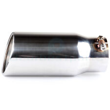 Stainless Steel Bolt On Exhaust Tip 4 Inlet - 5 Outlet - 12 Long