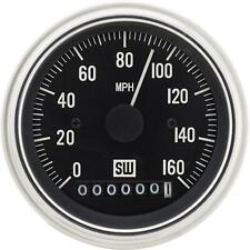 Stewart Warner 82961 Deluxe Electric Speedometer 0-160 Mph