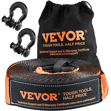 Vevor Winch Recovery Kit Tow Strap Shackle Emergency Kit 3 X 30 30000 Lbs 4pcs