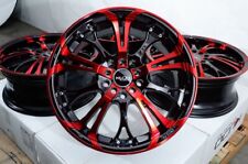 17 Wheels Rims Black Red Fit Hyundai Elantra Ioniq Kona Santa Fe Kia Forte Rav4