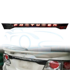 Led Black Rear Trunk Tail Light Tailgate Strip X For Toyota Fortuner 2012-2015