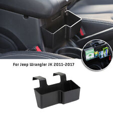 For Jeep Wrangler Jk 2011-17 Parts Front Center Console Armrest Storage Box Tray