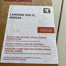 Yakima Landing Pad 12 Set Of 4 For Use With Yakima Control Tower System New