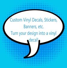  Custom Order Vinyl Decals Stickers Message Me 1st To Discuss Signs
