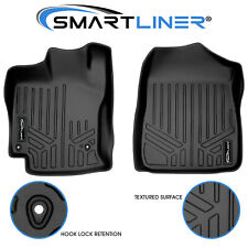 Smartliner Custom Fit Floor Mats 1st Row Liner Black For 2009-11 Toyota Venza