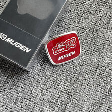 New Mugen Red Steering Wheel Badge Emblem For Civic Typer Fn2 Fk2 Fk8 Fc Sticker