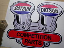 Datsun Competition Parts Large 150mm Racing Car Sticker