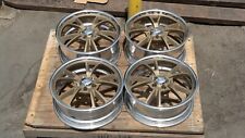 18 Staggered Forged Billet Wheels Rims Bronze Polished Lip Pro Fits Ford Mustang