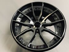 5x120 Wheels 20x8.5 Black Machined Face Mesh Rims For Bmw 4 Series 3 Series