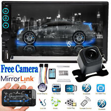 Mirror Link For Gps Double 2din 7inch Car Stereobackup Camera Touch Radio Vedio