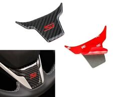 Jdm Carbon Fiber Inner Steering Wheel Cover Trim For Honda Civic Si 2016-2021