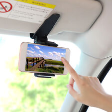 360 Black Car Phone Holder Clip Sun Visor Parts Mount Car Interior Accessories