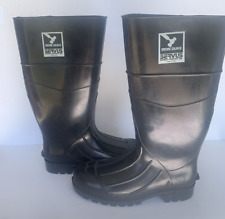 Servus Iron Duke Work Boots Womans Size 7 Waterproof Rubber Made In Usa