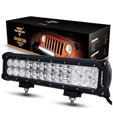 Led Light Bar Auxbeam 12 Inch 72w Cree Off Road 7200lm Combo Beams Waterproof