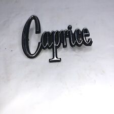 Vintage Chevrolet Caprice Emblem Badge 9882650