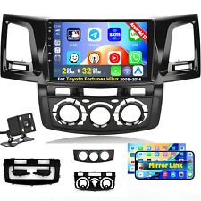 Car Stereo Radio Android 13 Carplay Gps Navi For Toyota Fortuner Hilux 2005-2014