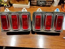 1969 Ford Mustang Mach-1 Tail Lights With Ford Logos
